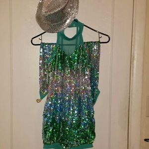 Girls Dance Costume w/ Hat